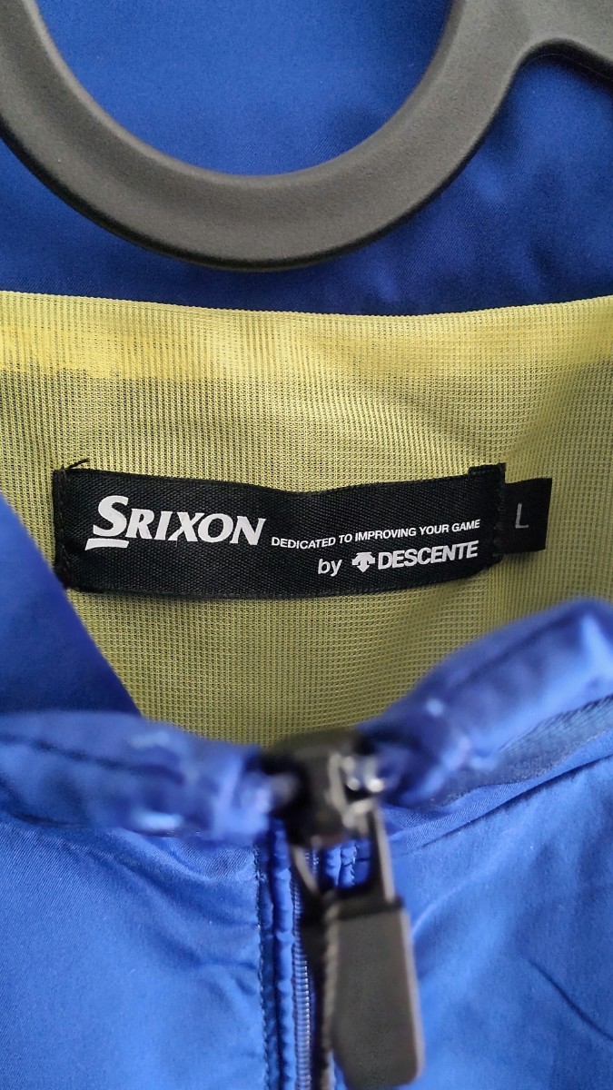 新品タグ付 Srixon スリクソン ジップブルゾン ジャケット L ゴルフウェア