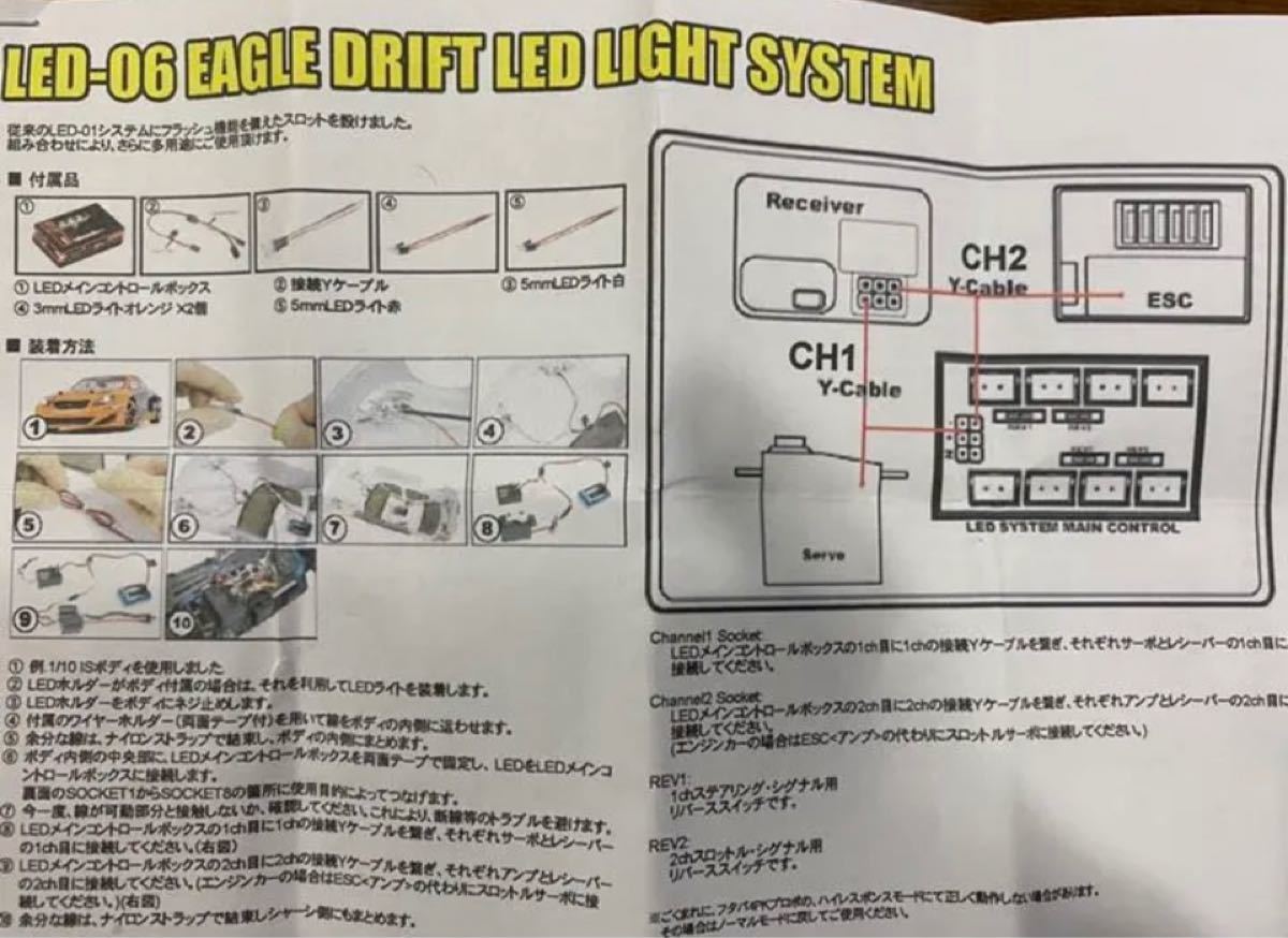 ドリフト LED ライトシステム フラッシュ回路