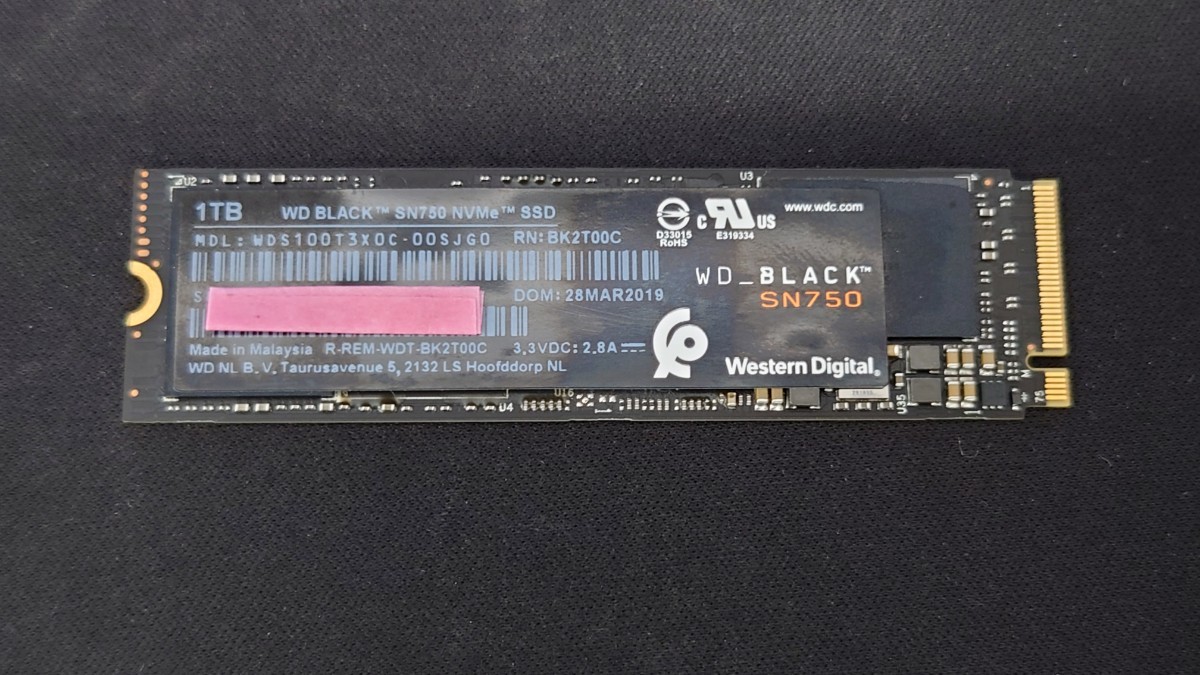 NVMe M.2 SSD 1TB　その72