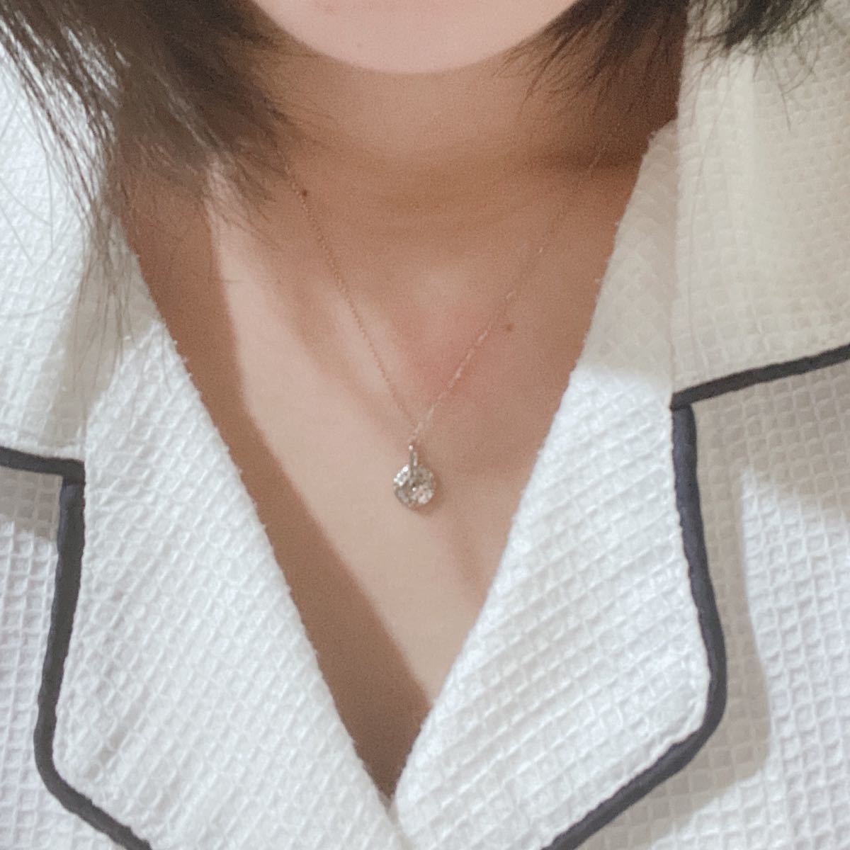 楽天市場 ネックレス ホワイトゴールド ダイヤモンドネックレス 3.0ct ...