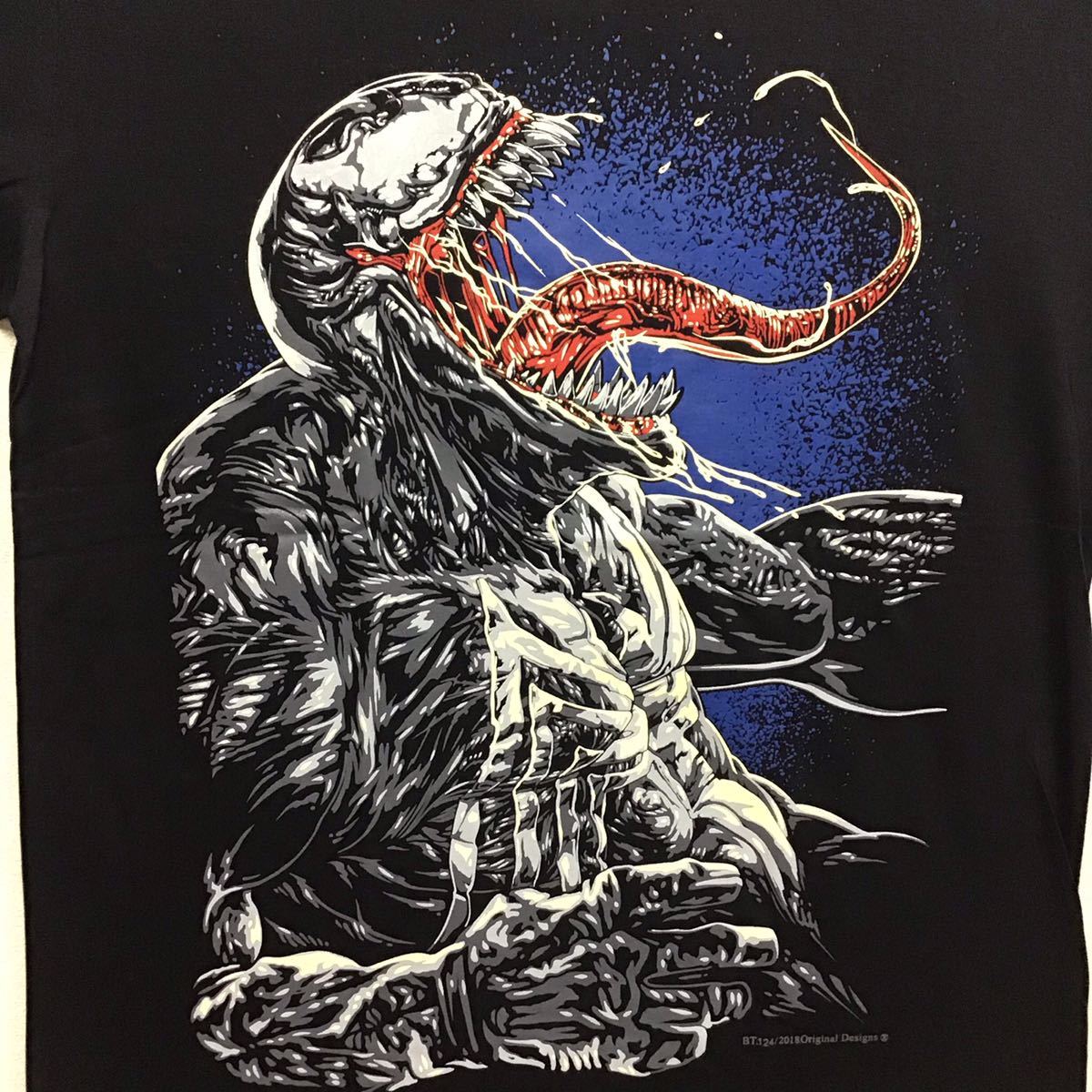 ヴェノム イラスト Tシャツ L サイズ 管理 491 スパイダーマン ヴェノム イラスト Tシャツ L サイズ 管理 491 スパイダーマン