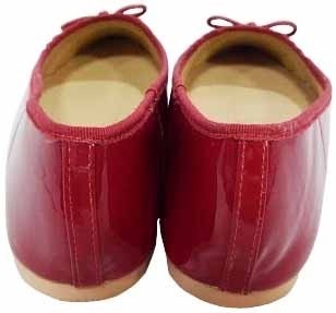 SG0328# new goods shoes with translation lady's for women po Inte do ballet shoes low repulsion middle . ventilation ribbon attaching size LL( 25.5cm) red postage home delivery 