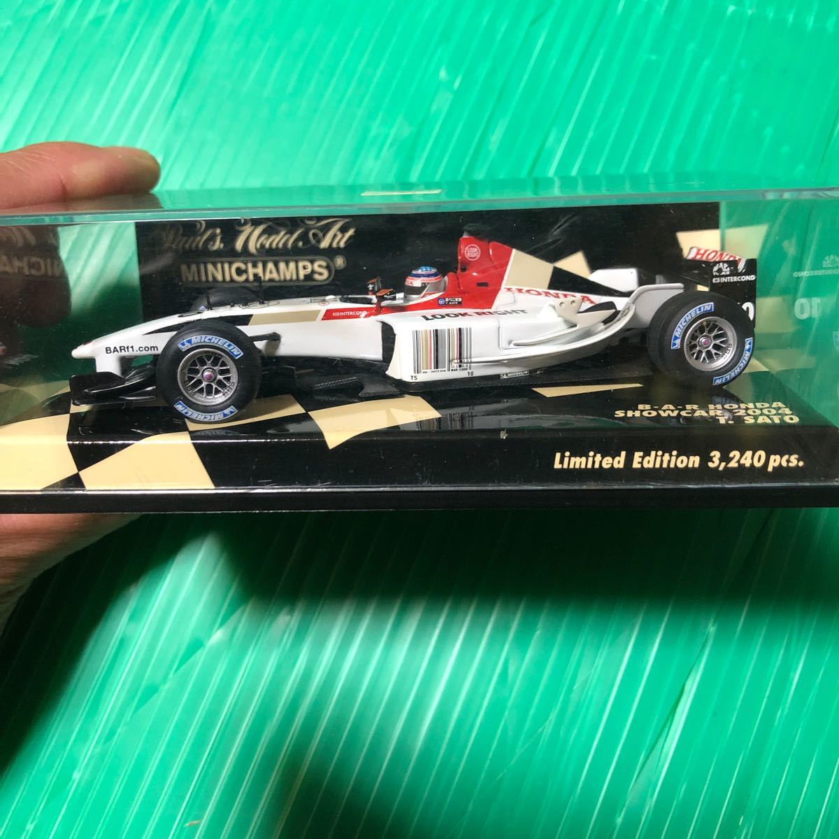 ミニチャンプス　1/43 BAR HONDA SHOWCAR 2004 佐藤琢磨