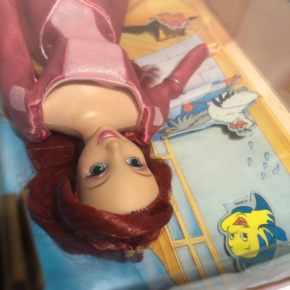  Disney Princess Ariel Disney кукла кукла Sparkling Ariel платье Mattel 