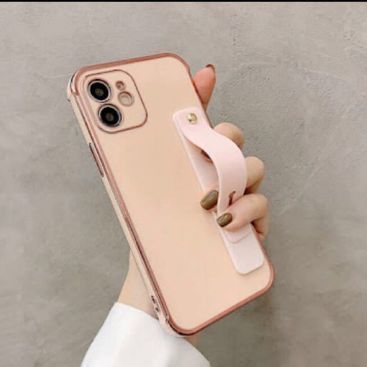 Paypayフリマ Iphoneケース Iphone13pro ベルト スマホケース ピンク 大人かわいい 韓国 新品未使用