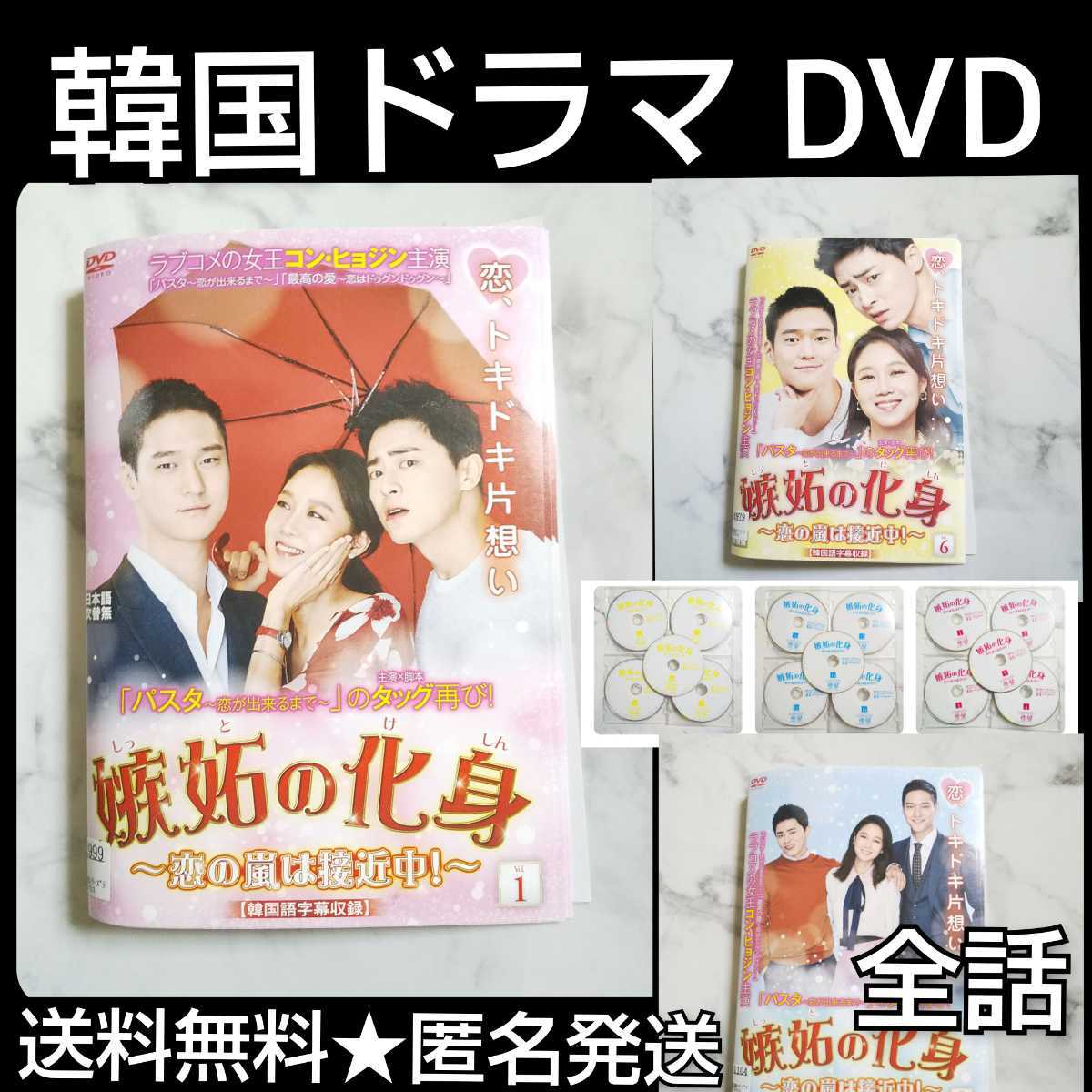 【韓国ドラマ】DVD★嫉妬の化身~恋の嵐は接近中! ~ (全話)★レンタル落ち コン・ヒョジン_画像1