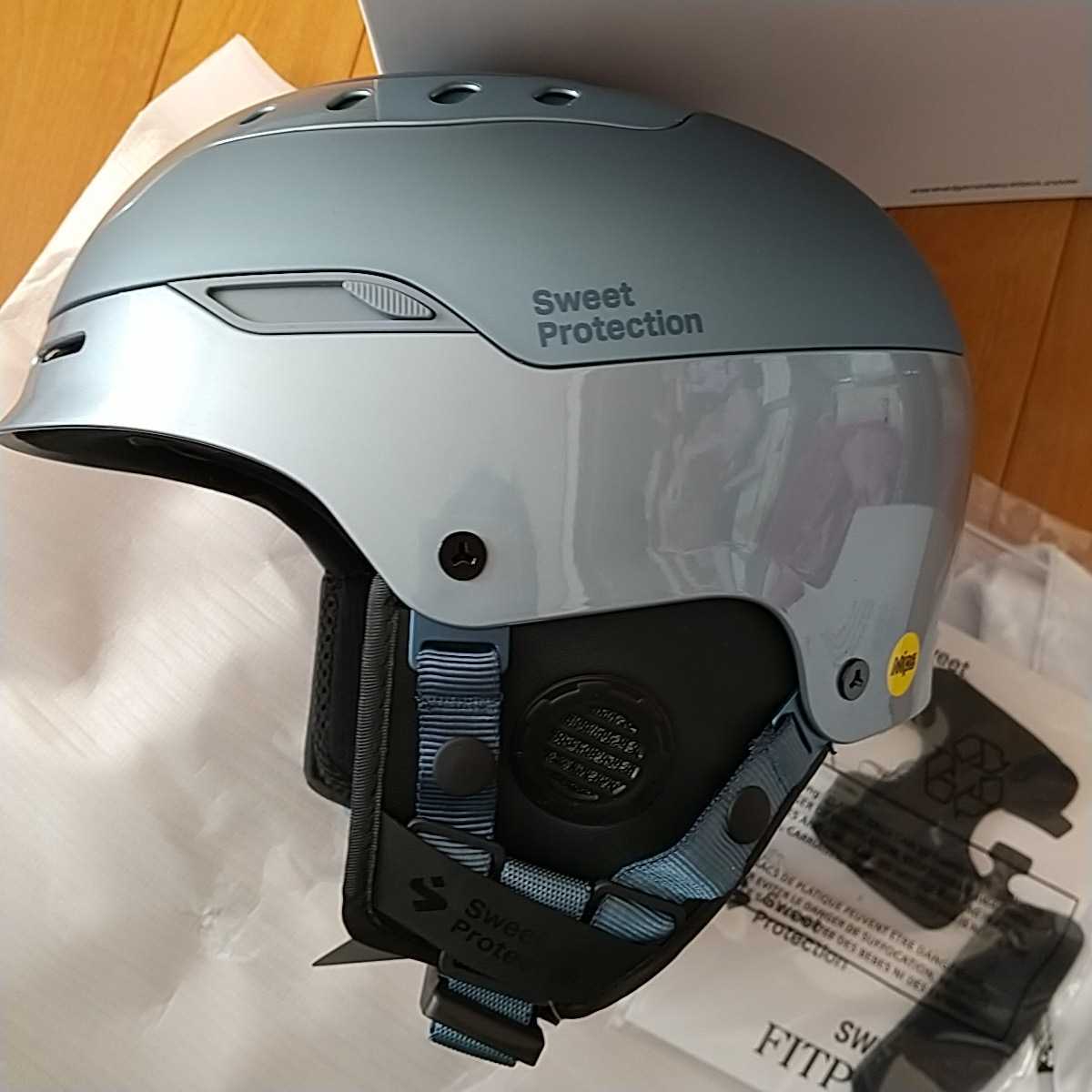 Sweet Protection Switcher MIPS Helmet M/L Slate Blue Metallic スィートプロテクション  スイッチャー ヘルメット | sweatreno.com