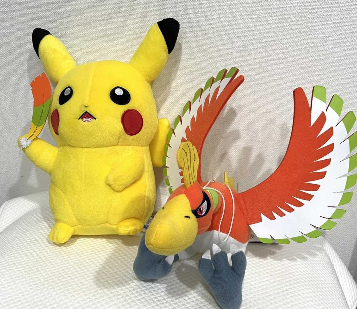 全2種セット ホウオウ ピカチュウ 劇場版 ポケットモンスター キミにきめた っかいぬいぐるみ ポケモン Big 鳳凰 タグ付き ポケットモンスター 売買されたオークション情報 Yahooの商品情報をアーカイブ公開 オークファン Aucfan Com