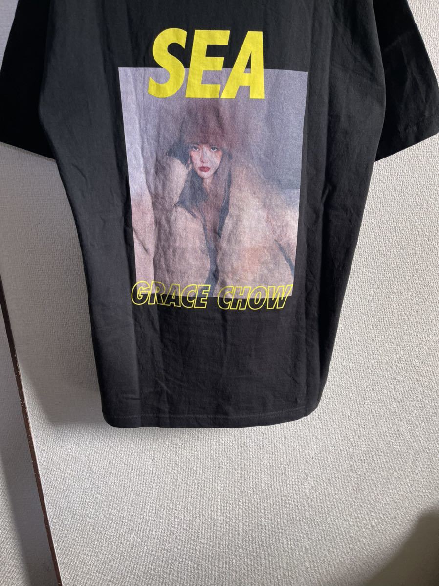 【美品タグ付き】【送料最安360円】 WIND AND SEA ウィンダンシー GRACE CHOW × WDS PHOTO TEE Tシャツ カットソー 半袖 BLACK ブラック_画像7