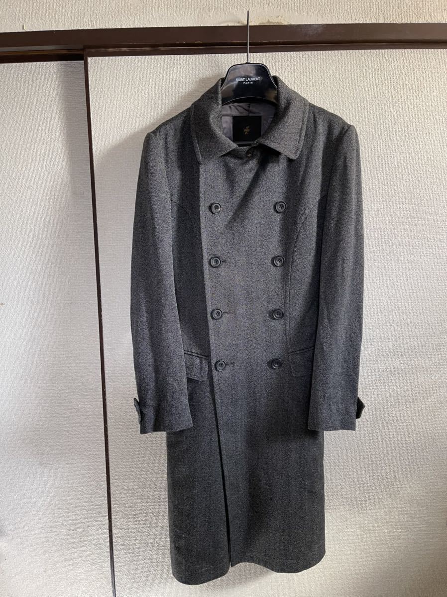 【即決】【良品】 ATO アトウ ウールトレンチコート TRENCH COAT 即決早い者勝ち_画像2