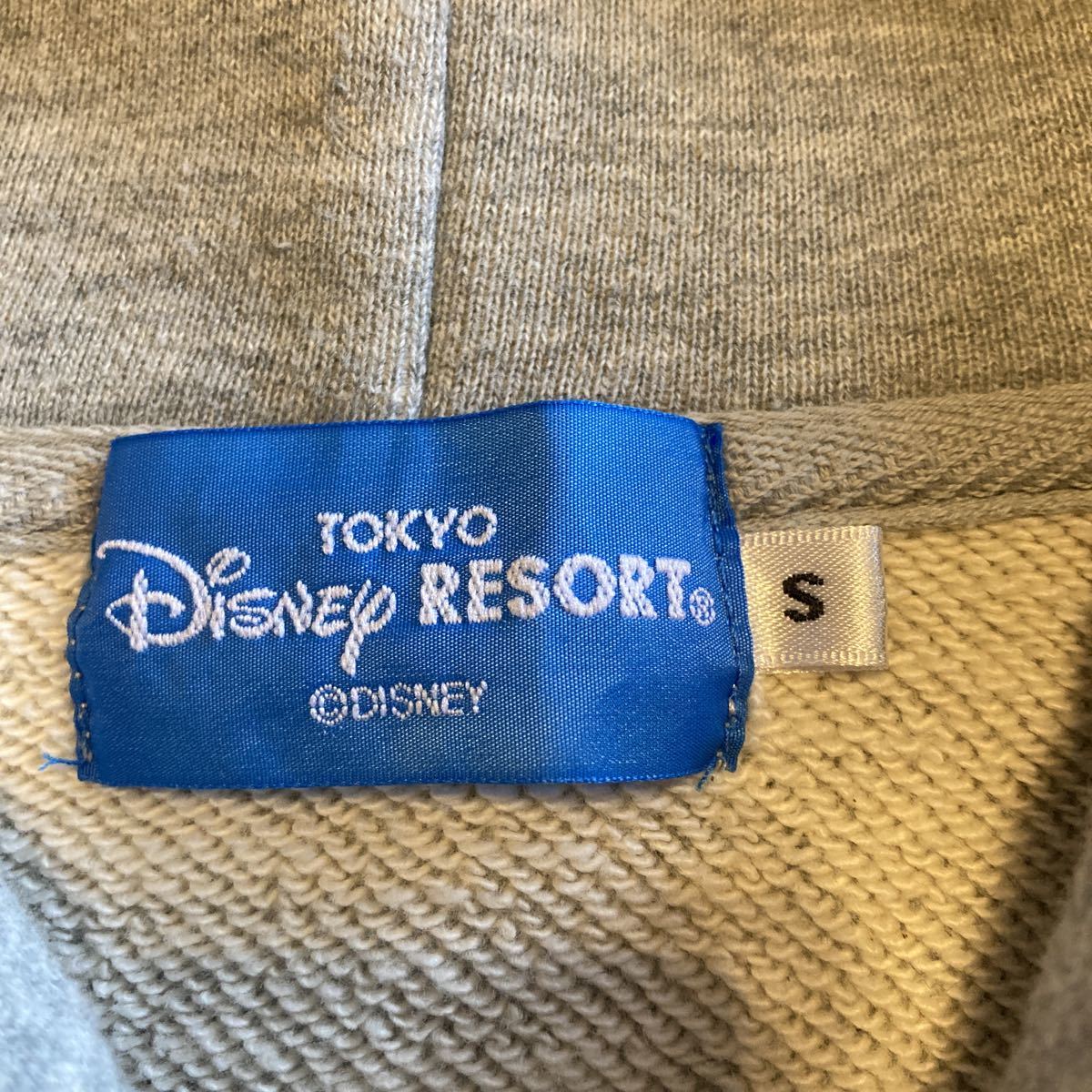 ☆【送料無料！】メッチャキュートTDL オフィシャル ディズニー ミニーマウス スウェット ポンチョ グレー S_画像5