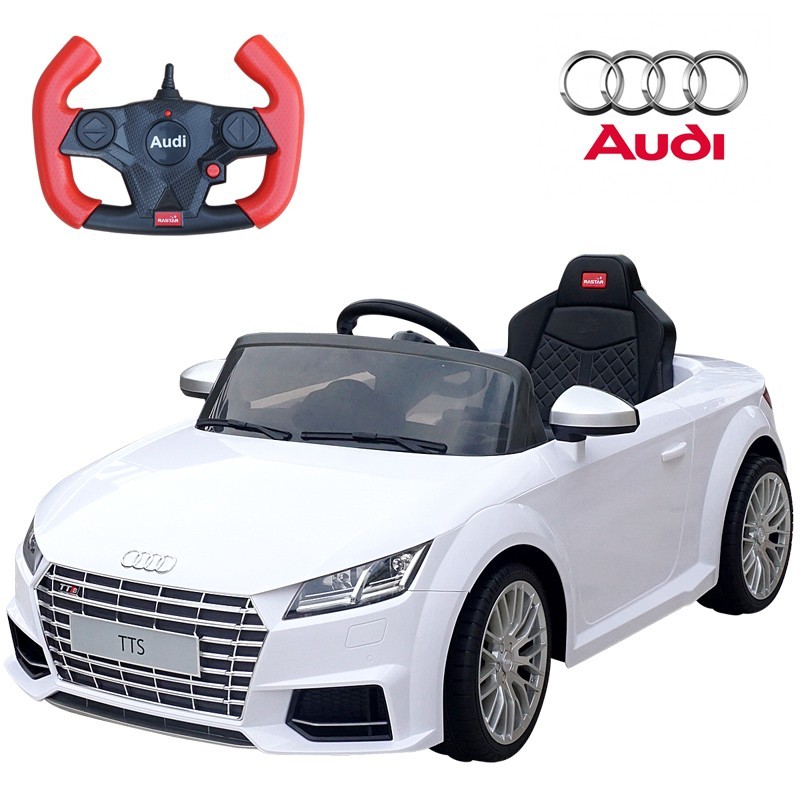 アウディ正規ライセンス TTSロードスター 電動乗用玩具 リモコン操作可能 AUDI TTS ROADSTAR スーパーカー 電動カー 電動自動車 ラジコン