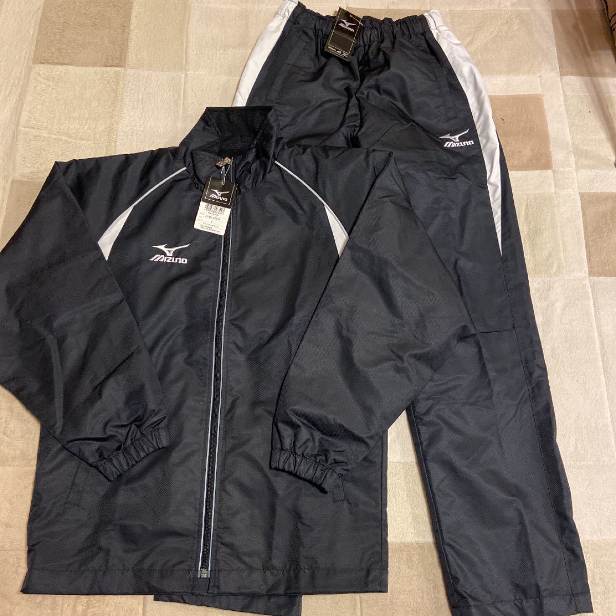 MIZUNO ミズノ ウィンドブレーカー 上下セット シャカシャカ MIZUNO ミズノ ウィンドブレーカー 上下セット シャカシャカ