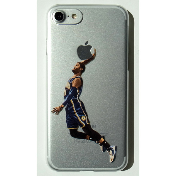 ★SALE★ NBA ポール ジョージ iPhone ケース iPhoneX iPhoneXR iPhone8plus 対応 バスケ ケース ダンク_画像1