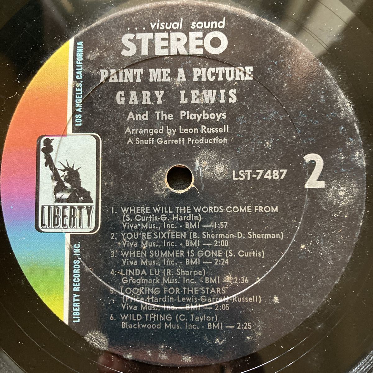 LP GARY LEWIS / PAINT ME A PICTURE_画像8