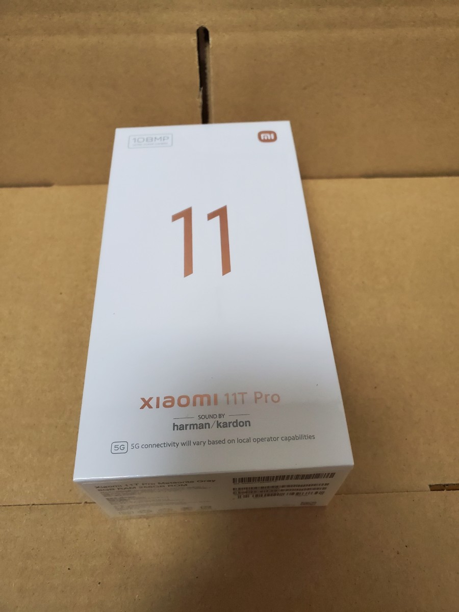 Xiaomi 11T Pro/Meteorite Gray/256GB 新品 未開封｜PayPayフリマ