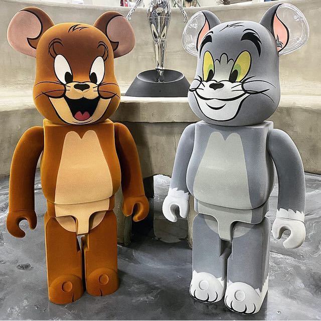 SALE／91%OFF】 BE@RBRICK TOMJERRY Flocky ver. ベアブリック トム