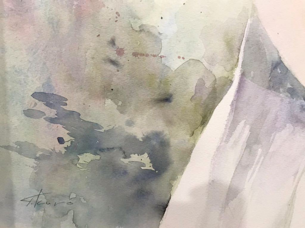 Yahoo!オークション - 黒川達也 「女性II」 30F 水彩画 額装 Yahoo!オークション - 黒川達也 「女性II」 30F 水彩画 額装