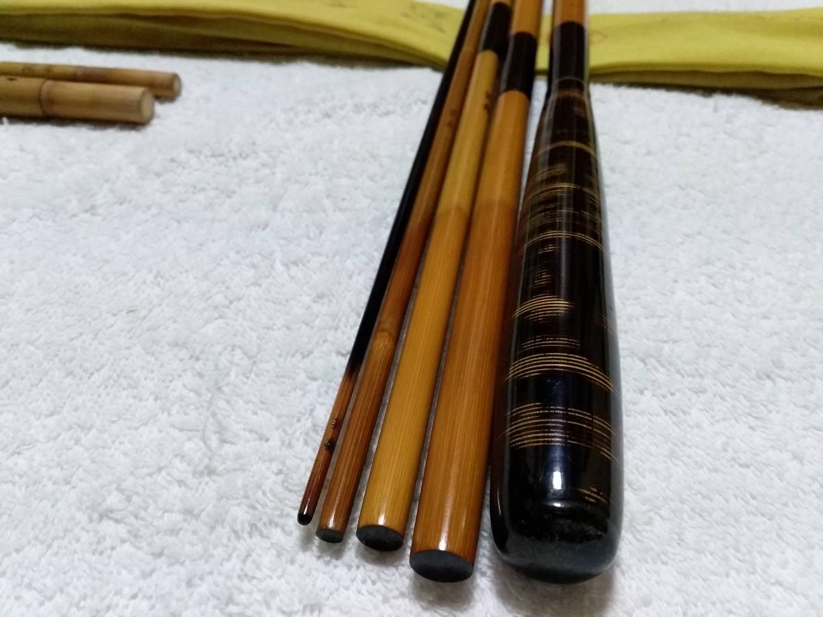 リアル 紀州竹竿 芸舟 川波 15.3尺 美品ですが ヘラブナ竿