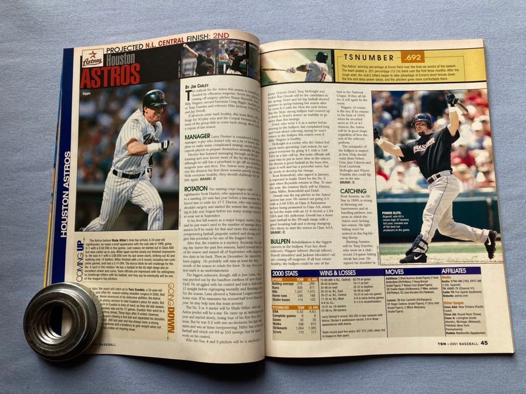 《最終値下》【MLB】218・２００１年　米野球雑誌　『Baseball』　佐々木主浩　