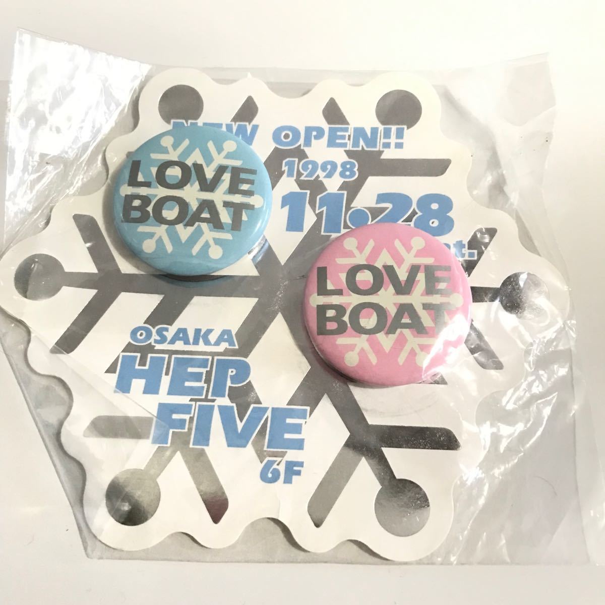 新品未使用　LOVE GIRLS MARKET LOVE BOAT 非売品ノベルティ　ラブボ　ラブガールズマーケット　レア