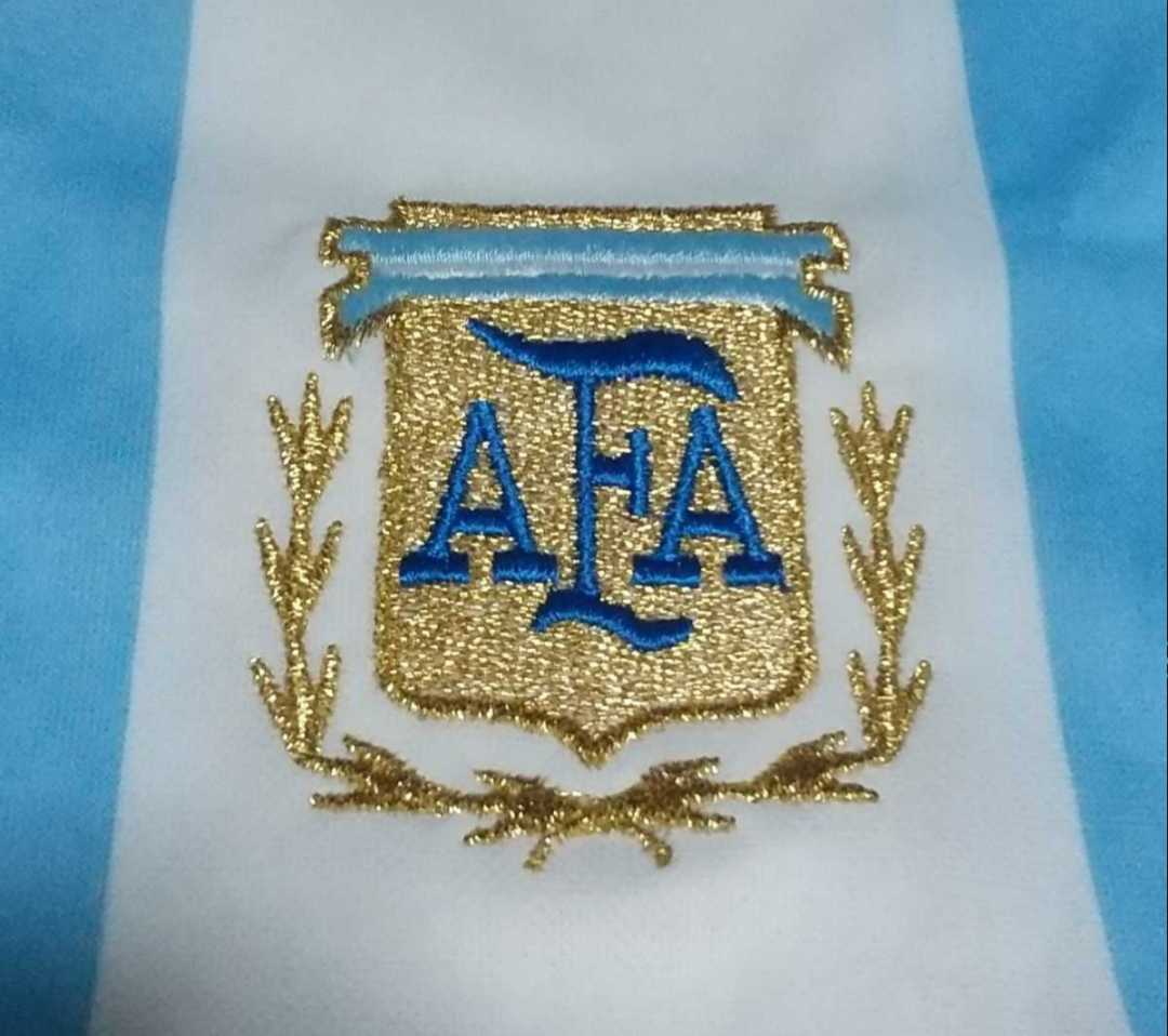 値下交渉 2001-2002年 アルゼンチン代表 未使用 タグ付き adidas MADE IN UK 検) ARGENTINA W/TAGS WORLD CUP バティストゥータ ベロン Y2K_画像5
