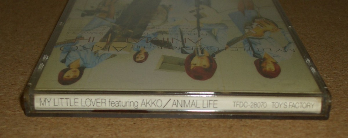【送料無料】プラケース付 シングルCD MY LITTLE LOVER featuring AKKO ANIMAL LIFE