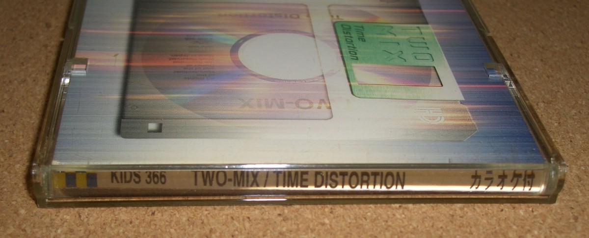 【送料無料】プラケース付 シングルCD TWO-MIX TIME DISTORTION/MILKY ROAD KIDS-366