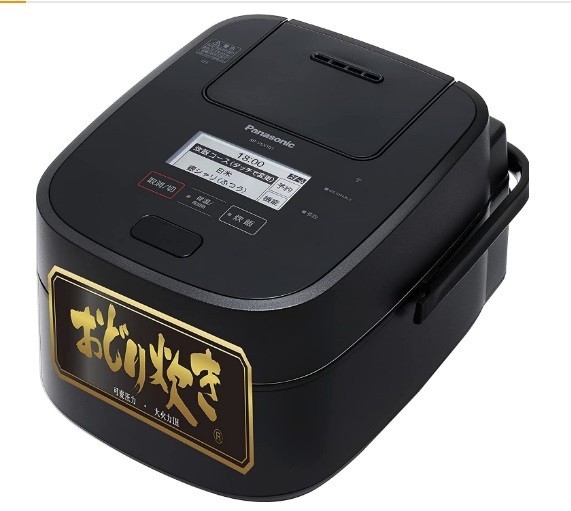 パナソニック 炊飯器 5.5合 最高峰モデル スマホ連携 銘柄炊き分け 可変圧力&大火力おどり炊き SR-VSX101-K