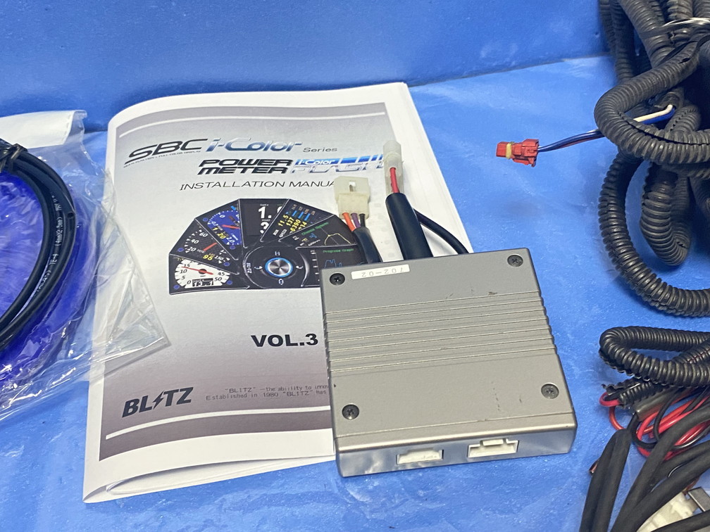 BLITZ SBC i-Color ブーストコントローラー ブリッツドリフトJZX100マークⅡで使用JZX100JZX80R32R33R34FC3SFD3SS13S14S15180SXブーコン_画像8