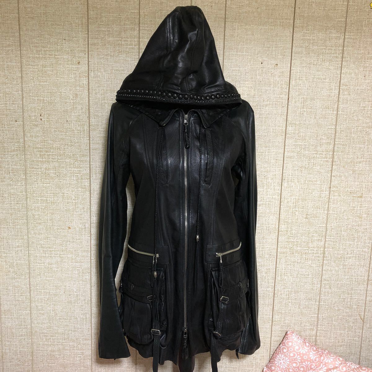 KMRii サーペントクロス付き 受注会ロングレザージャケット KMRii サーペントクロス付き 受注会ロングレザージャケット
