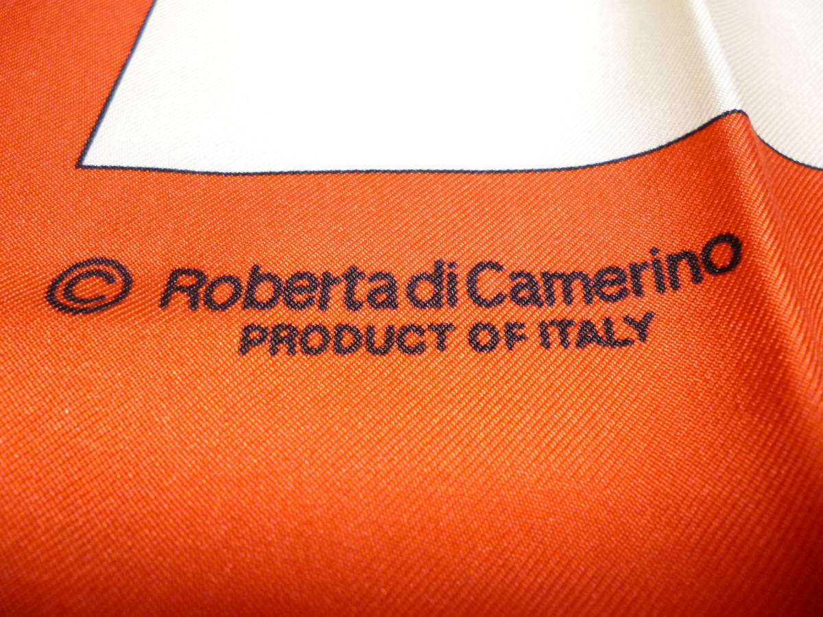 ロベルタディカメリーノ　Roberta di Camerino　スカーフ　極美品！！_画像2