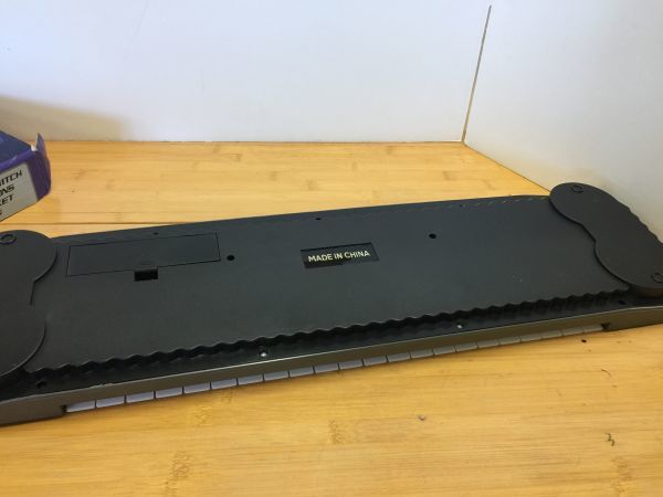 [ Junk including carriage ] electron keyboard 37 keyboard piano toy Mike attaching size ( approximately )60×07×5cm *D5421