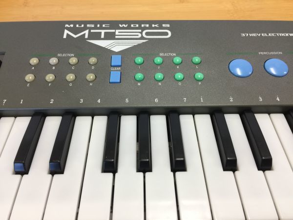 [ Junk including carriage ] electron keyboard 37 keyboard piano toy Mike attaching size ( approximately )60×07×5cm *D5421