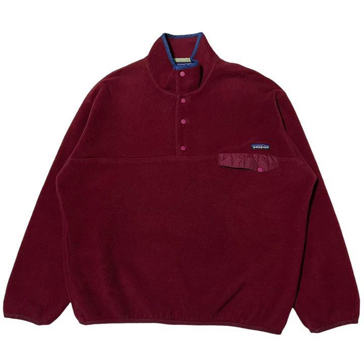 爆売り！】 【90's】patagonia フリース シンチラ スナップT