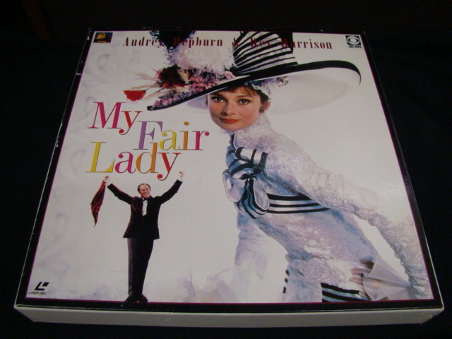 3枚組/audrey Hepburn&Rex Harison [My Fair Lady] LASER DISC