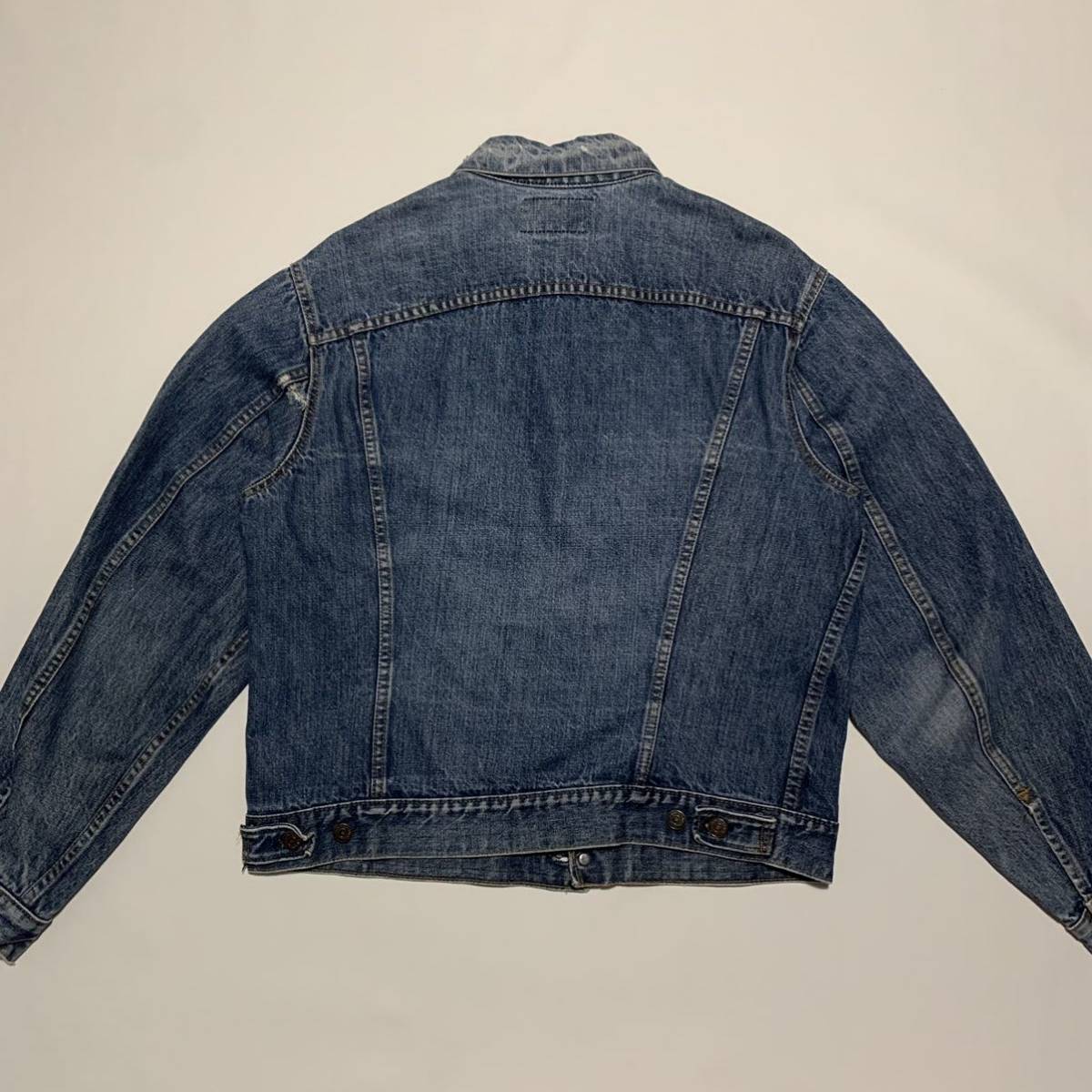 特大】70s levi's 70505 0127 46 - 48 デニムジャケット USA製 特大】70s levi's 70505 0127 46 - 48 デニムジャケット USA製