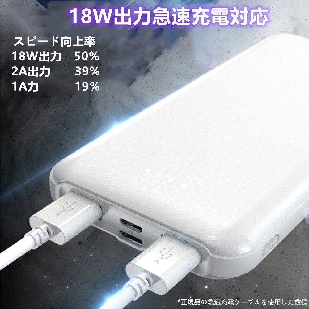 モバイルバッテリー 急速充電 iPhone Android 大容量 モバイルバッテリー大容量 iPad