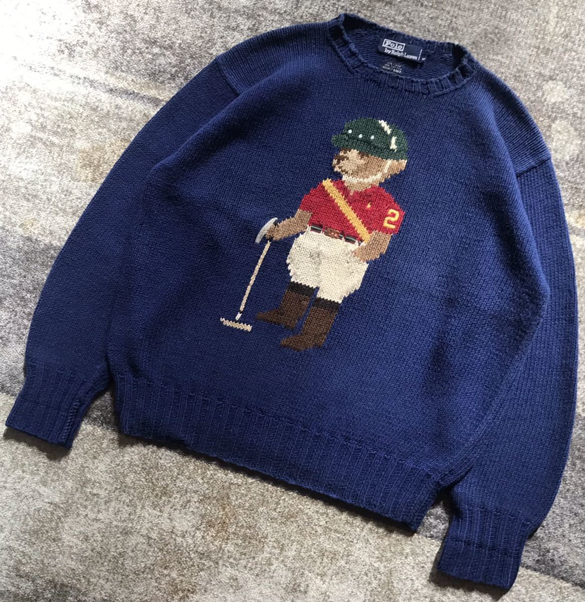 日本限定 Polo ☆ vintage 90's 希少カラー レア by M ニットセーター