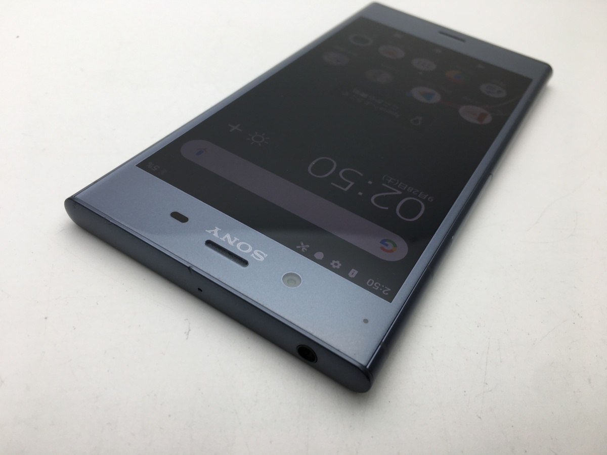 【RUUN8315】【SIMフリー】【美品】au Xperia XZ1 SOV36 ブルー SIMロック解除済 3D撮影 ハイレゾ 楽天モバイル使用可能 androidスマホ_画像4