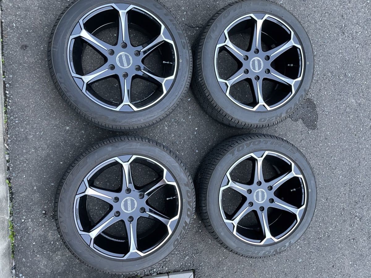 essexホイール タイヤセット ESSEXホイール エセックス EJ-18 18インチ NV350キャラバン ハイエースにも？ 車検対応 バラ売り可能