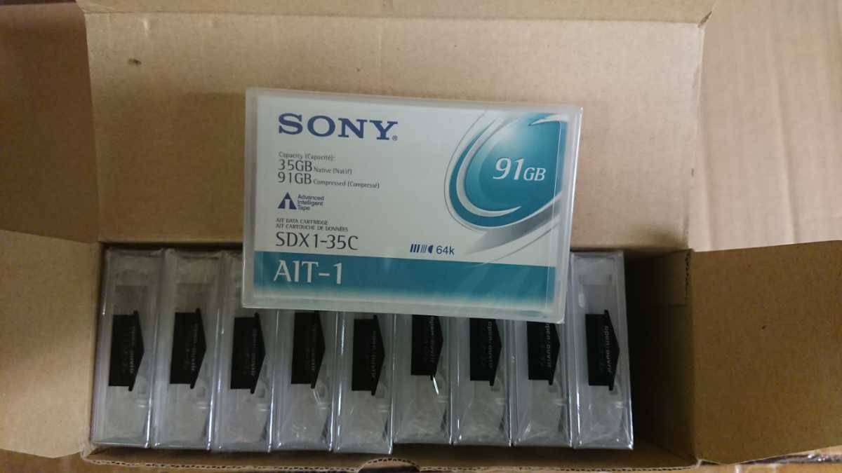 ☆新品☆ SONY/ソニー AIT-1 データカートリッジ 『SDX1-35C』 35GB/91GB 10本セット