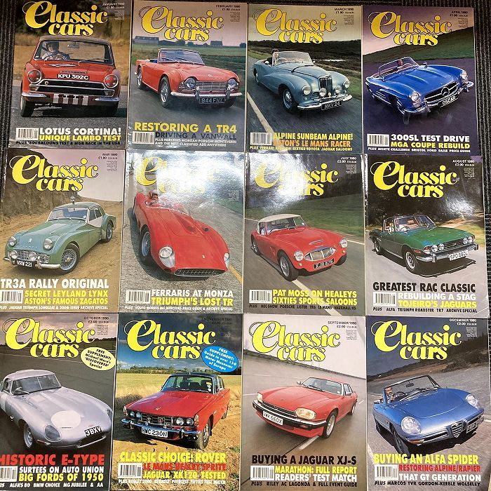 B1458 1993年 Classic Cars クラシックカー 12冊set 英国旧車雑誌 英国車 カスタム 古本 雑誌 旧車 ビンテージ 自動車 Socialselling Coach Es