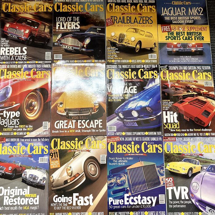 人気top 12冊set Cars クラシックカー B1462 1997年 Classic 英国旧車雑誌 英国車 旧車 ビンテージ 自動車 古本 雑誌 カスタム 外車 Boquetetreetrek Com