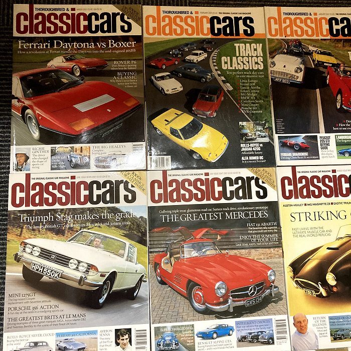 B1470 2001年「CLASSIC CARS」クラシックカー 11冊SET 英国旧車 B1470 2001年「CLASSIC CARS」クラシックカー 11冊SET 英国旧車