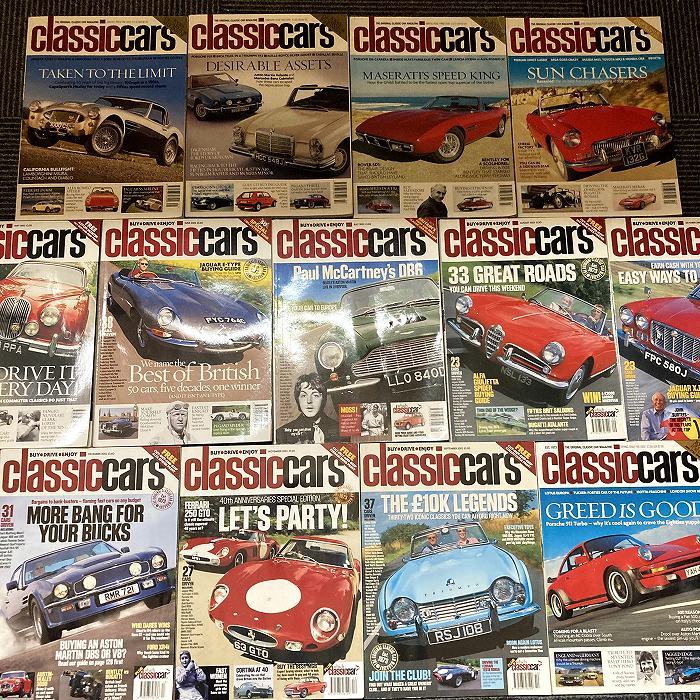 5107円 B1472 2002年「CLASSIC CARS」クラシックカー 13冊SET 5107円 B1472 2002年「CLASSIC CARS」クラシックカー 13冊SET