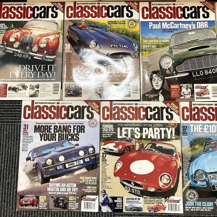 5107円 B1472 2002年「CLASSIC CARS」クラシックカー 13冊SET 5107円 B1472 2002年「CLASSIC CARS」クラシックカー 13冊SET