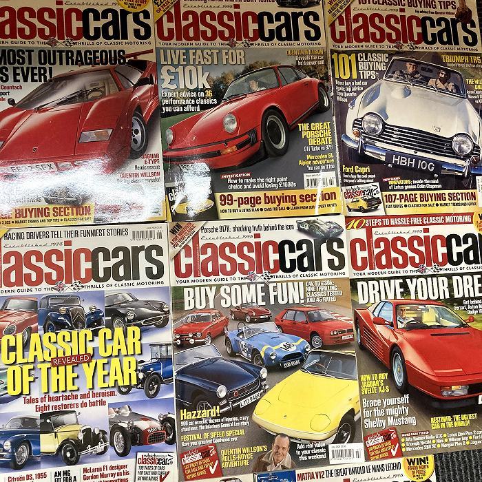 B1477　2005年「CLASSIC CARS」クラシックカー 11冊SET 英国旧車雑誌　英国車 カスタム 古本　雑誌 旧車　ビンテージ　自動車_画像3