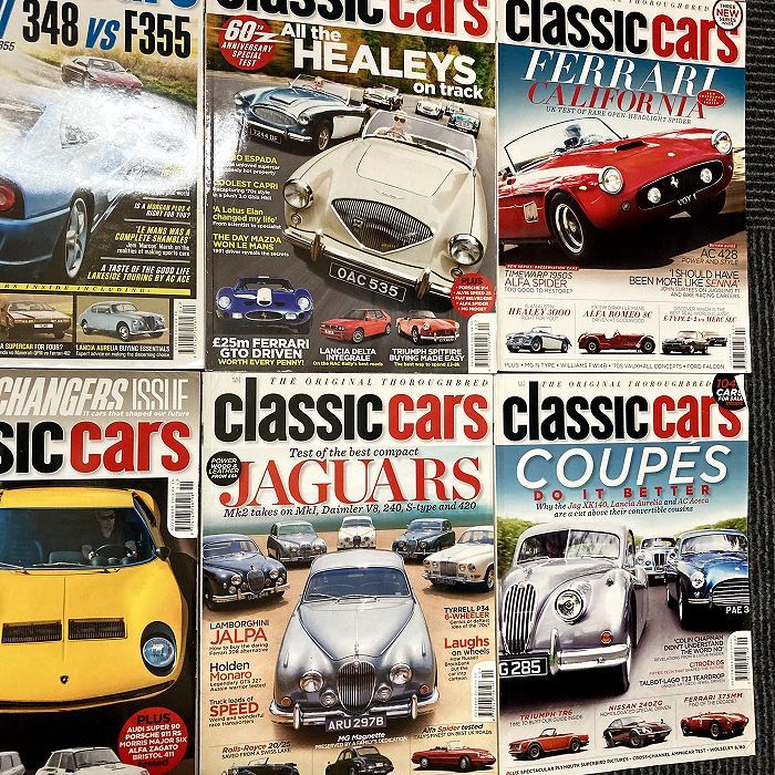 B 年CLASSIC CARSクラシックカー 冊SET 英国旧車雑誌