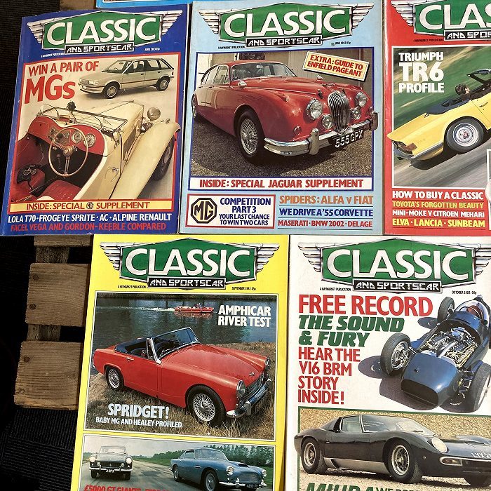 B1496 1983年 10冊セット「CLASSIC AND SPORTSCAR」英国旧車雑誌 英国車 雑誌 旧車 ビンテージ クラシックカー 自動車 自動車 B1496 1983年 10冊セット「CLASSIC AND SPORTSCAR」英国旧車雑誌 英国車 雑誌 旧車 ビンテージ クラシックカー 自動車 自動車
